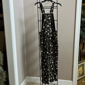 Topshop floral overalls vintage